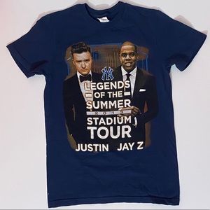 Jay-Z Justin Timberlake Legends of Summer Tour